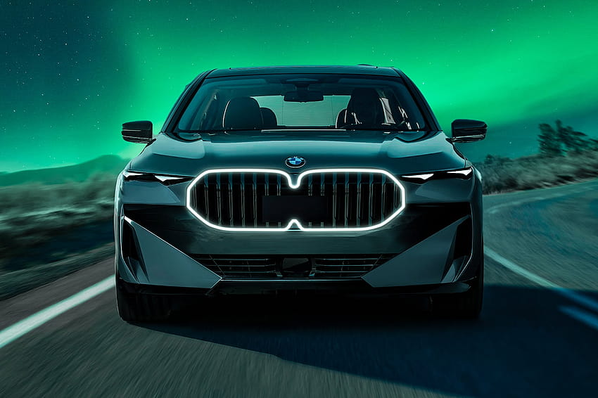 Nuevo diseño de parrilla BMW Serie 7 filtrado, bmw m7 2023 fondo de pantalla