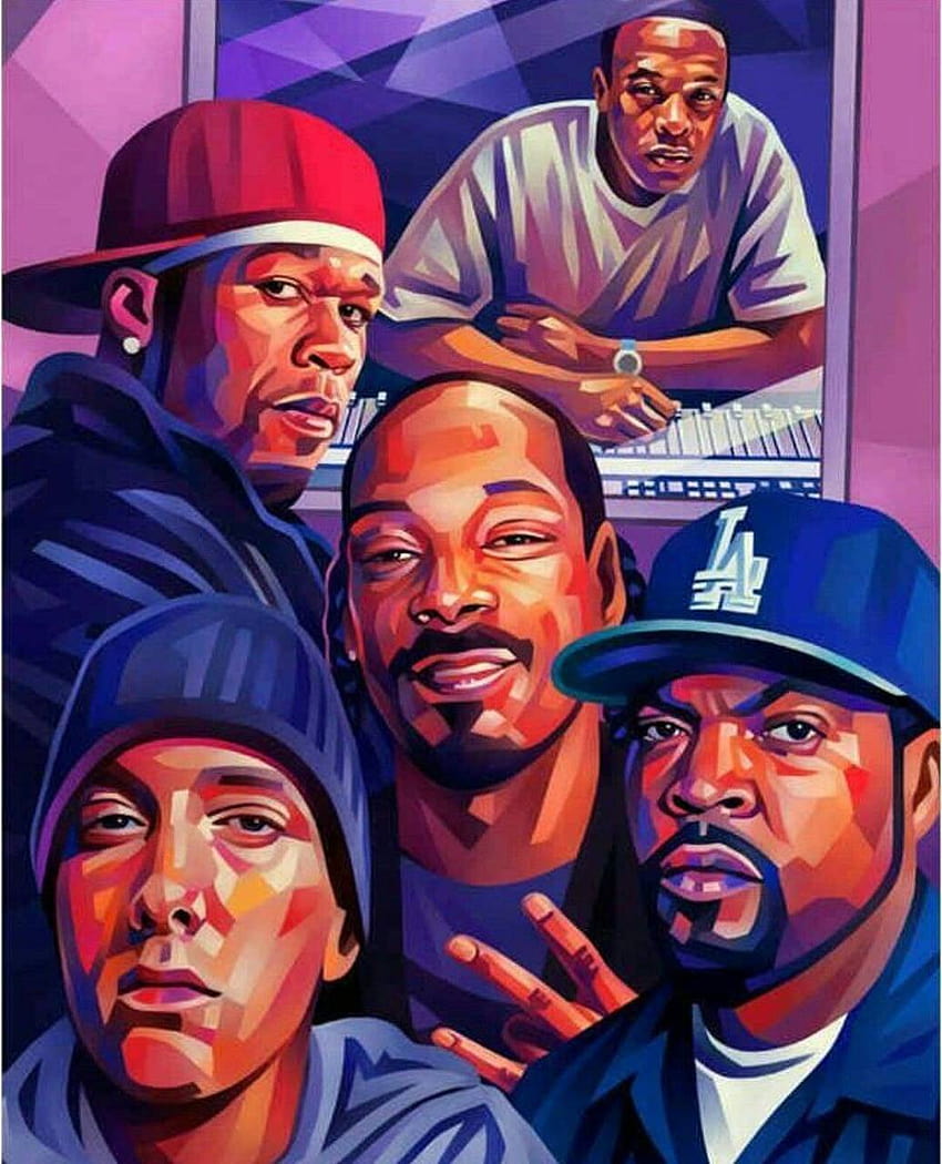 Hip-Hop-Legenden, Rap-Legenden HD-Handy-Hintergrundbild