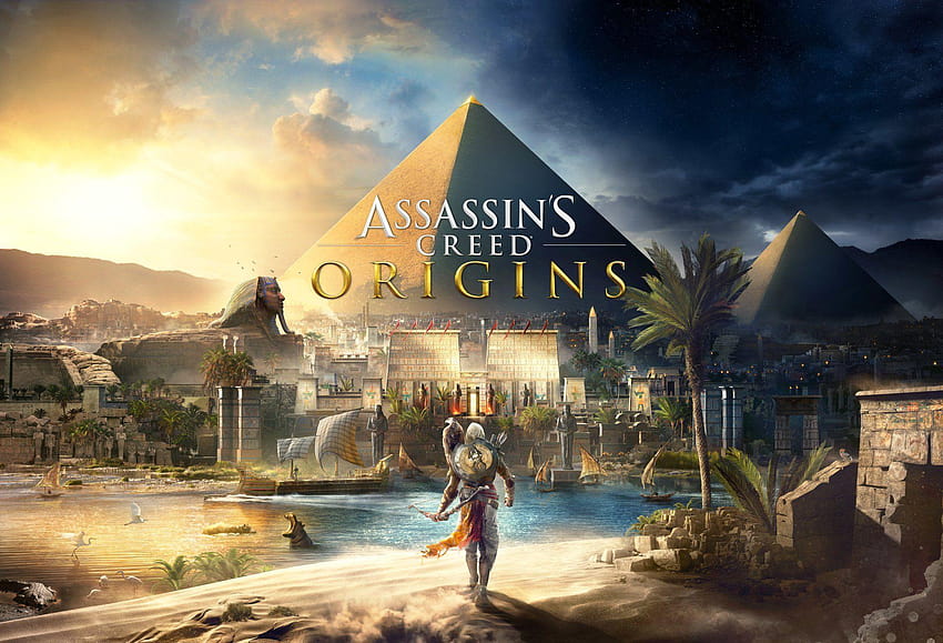 127 Assassin's Creed Origins, assassins creed origins HD тапет