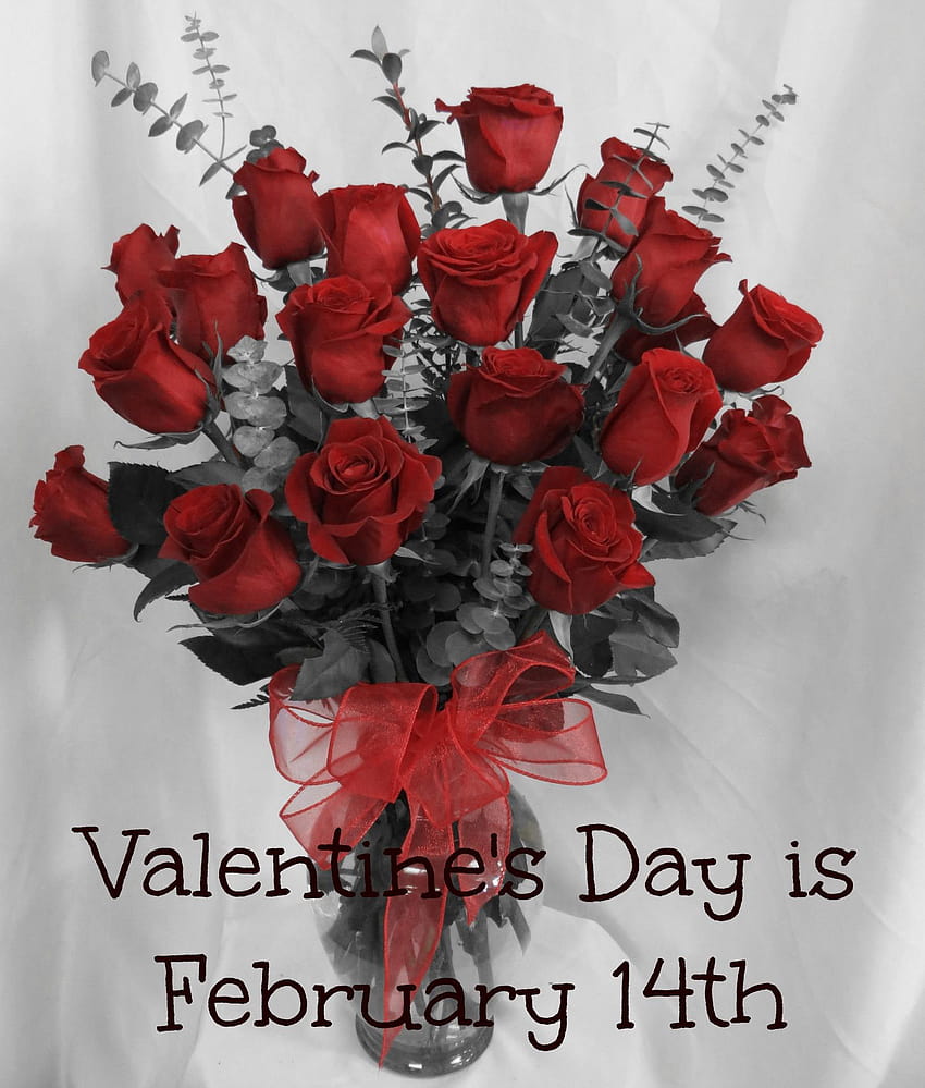 Dozen Roses For Valentines Day Pasadena Deer Park, valentines day ...