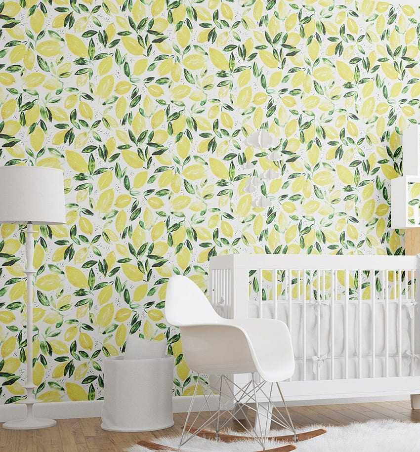 Lemon Grove Premium Peel  Stick Wallpaper Roll  Laurel Mercantile Co