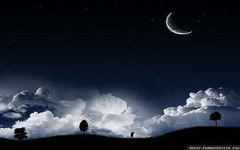 Page 2 | cartoon night sky HD wallpapers | Pxfuel