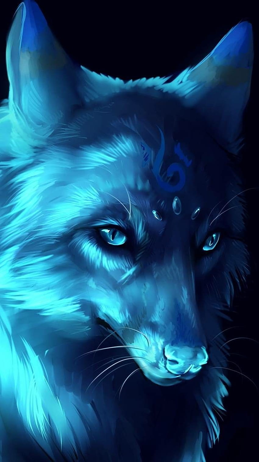 Fantasy wolf, Ice wolf , Wolf ...pinterest.ru, kitsune fox HD電話の壁紙 | Pxfuel
