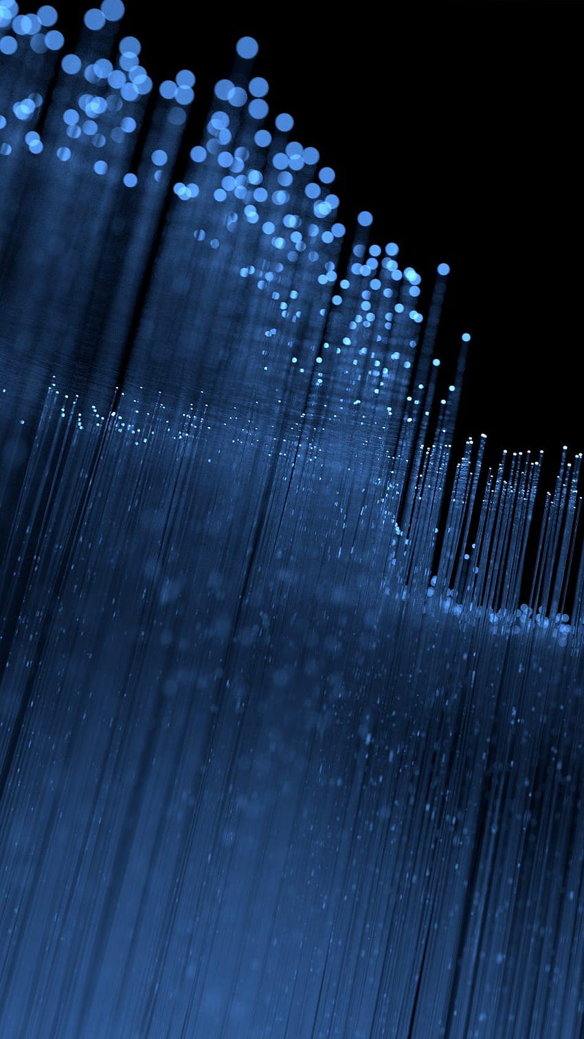 Blue Particles Fedora 28 Stock Pure Ultra Mobile, pure water HD phone wallpaper