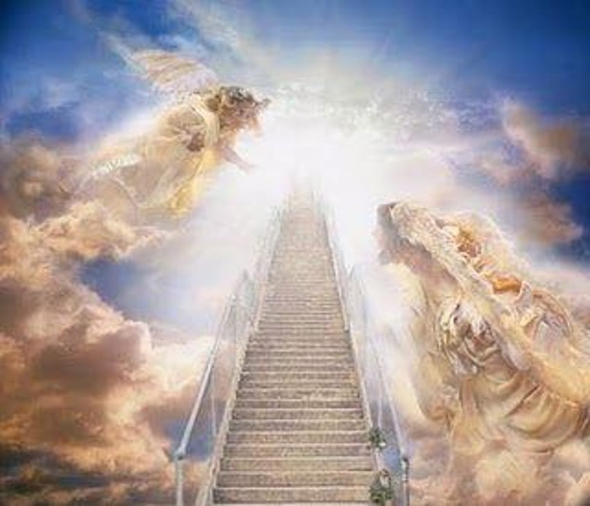 Heaven Gates and of Jesus Christ, descending gates HD wallpaper