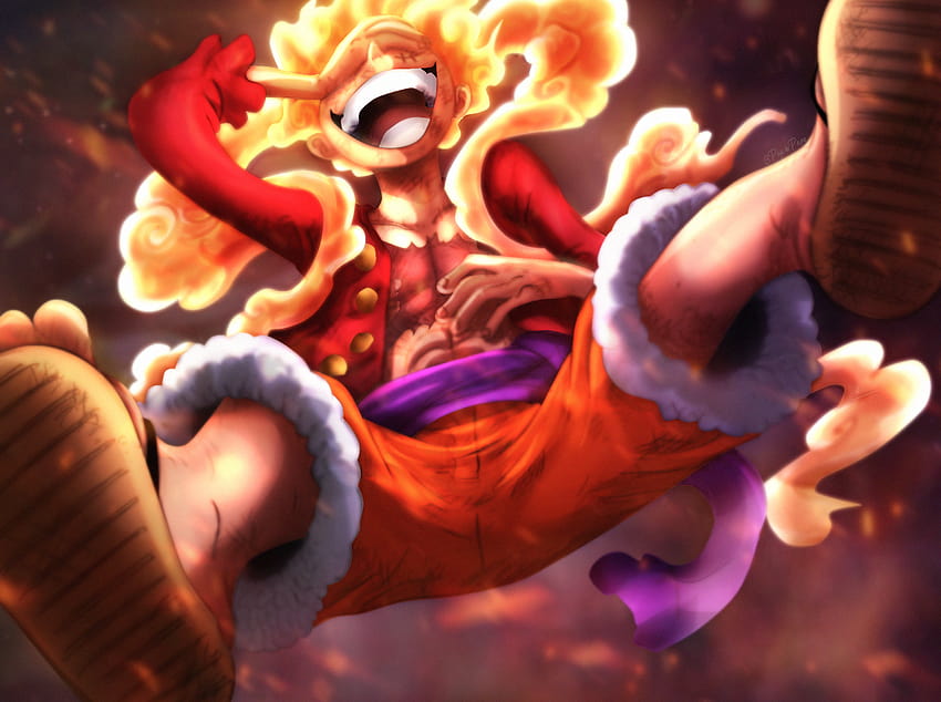 One Piece 1044: Ruffy Gear 5 von DeviantArt, One Piece Gear 5 HD-Hintergrundbild