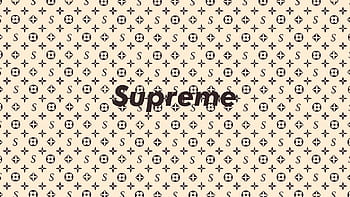 Louis Vuitton Supreme Pattern posted by Ethan Simpson HD wallpaper
