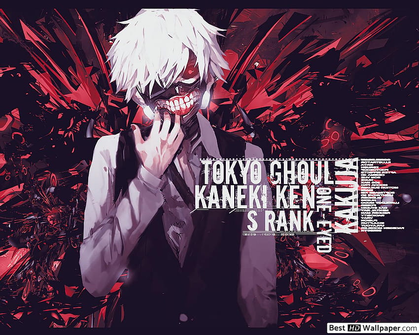 Wallpaper ken kaneki, tokyo ghoul, anime, dark desktop wallpaper, hd image,  picture, background, fed51a
