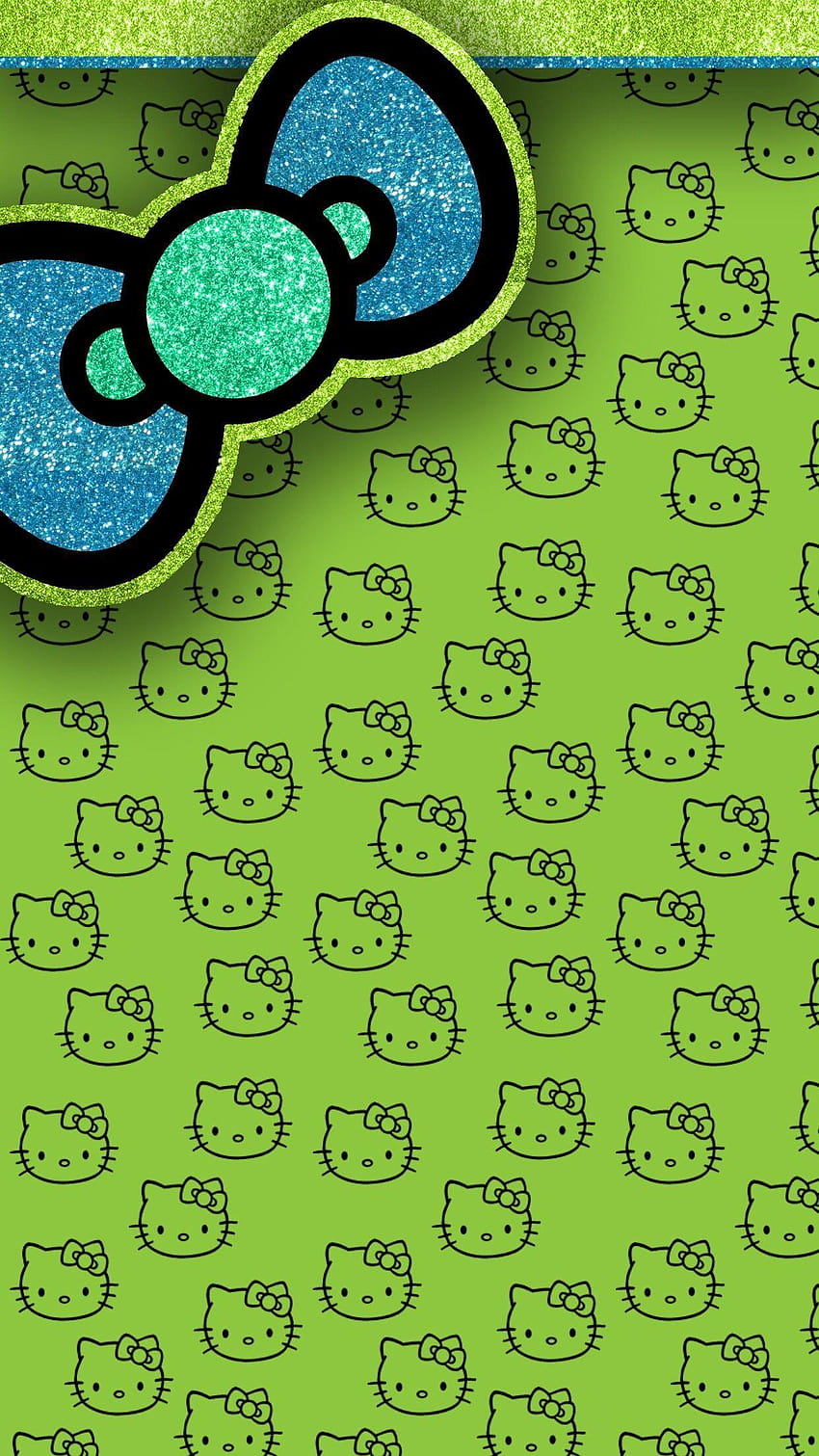 hola gatito verde 4141cfccb617eb2f871205c3c3e0fbcb, hola gatito hijau fondo de pantalla del teléfono
