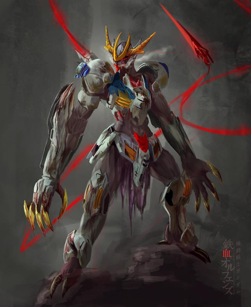Gundam Barbatos Lupus Rex, barbatos lupus rex gundam Papel de parede de celular HD