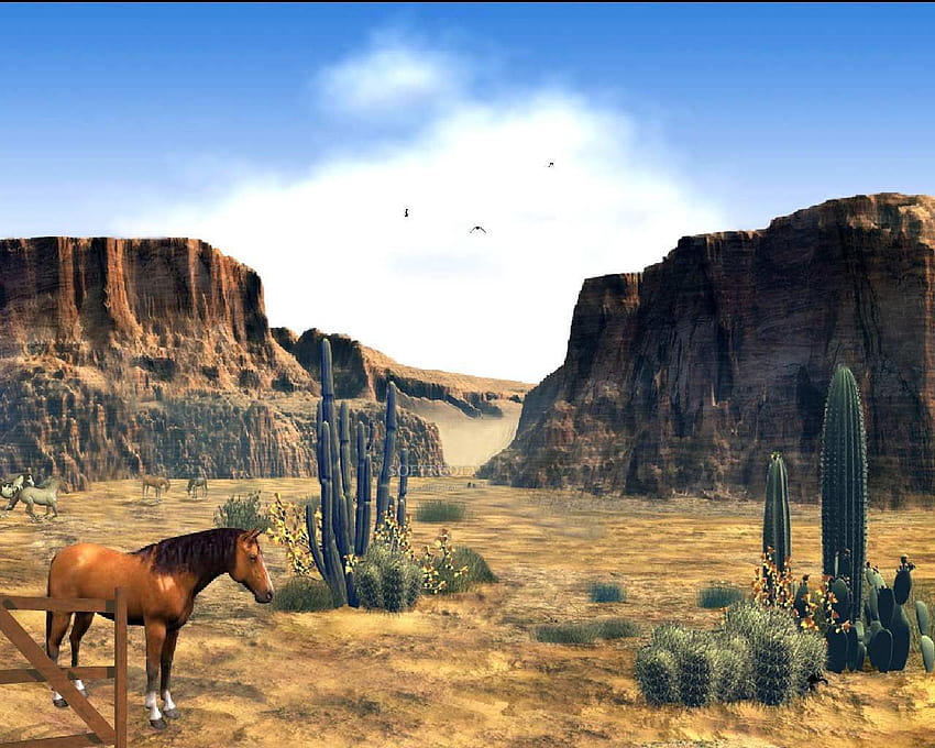 Cowboys Wild West, far west HD wallpaper