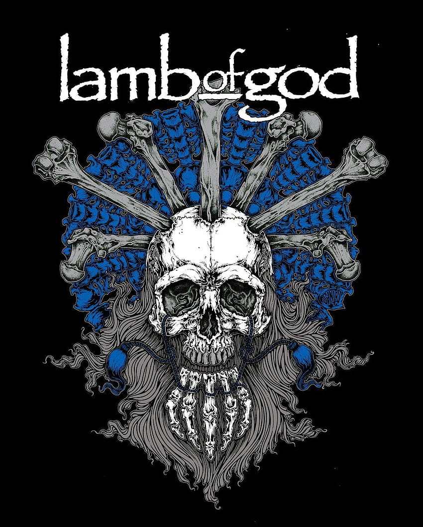 EyeBleedInk: New Lamb Of God HD 전화 배경 화면