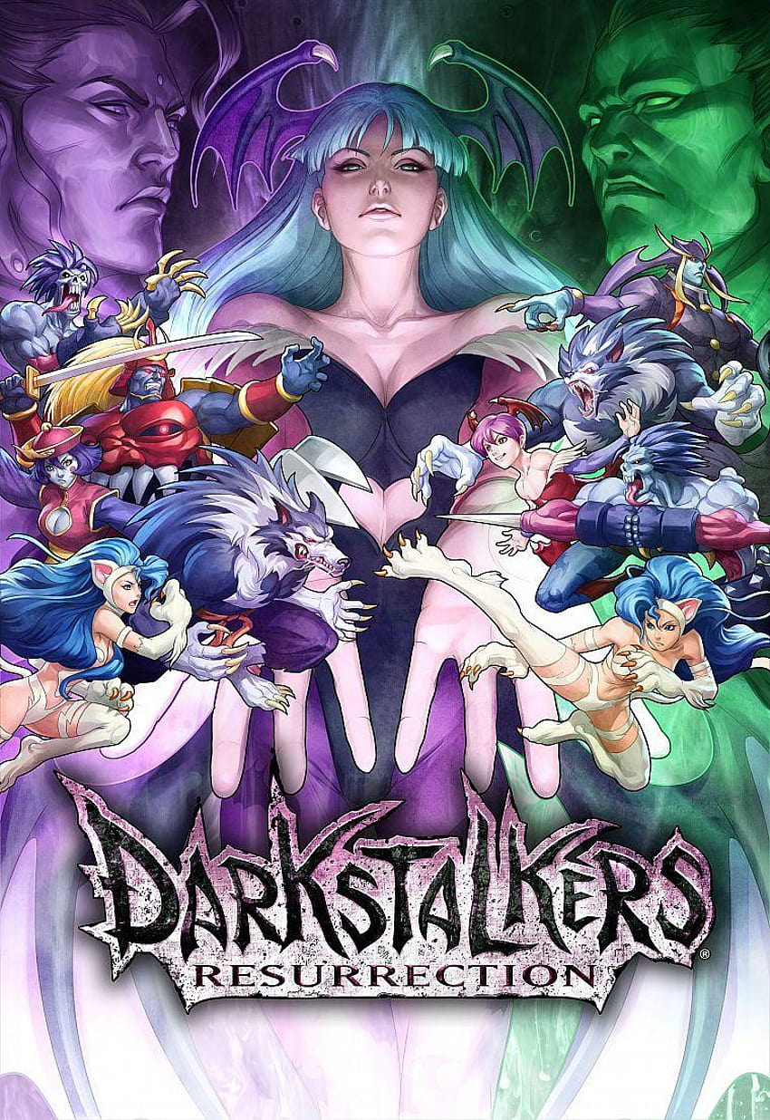 Darkstalkers, video games, Morrigan Aensland, Lilith Aensland, felicia darkstalkers HD phone wallpaper