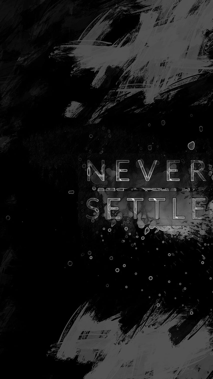Never Settle logo illustration HD wallpaper  Wallpaper Flare