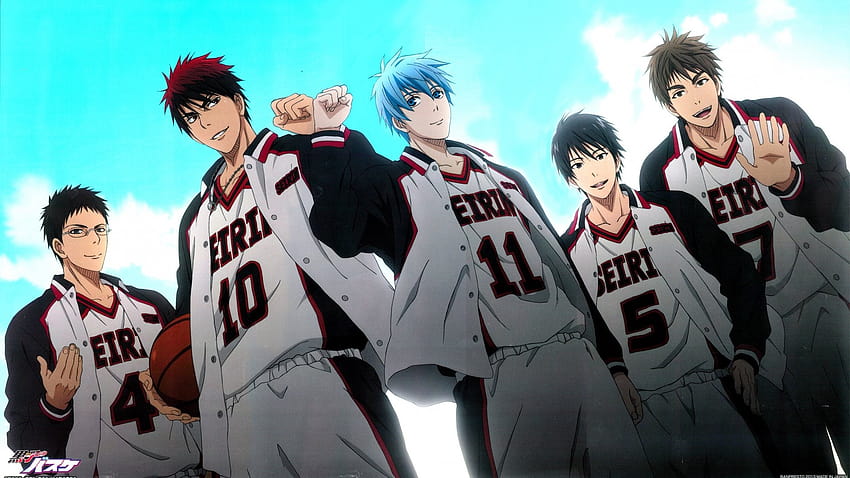 : deportes, Anime, equipo, baloncesto, Kuroko no Basket, jugador, grupo social, vítores 1920x1080, equipo de anime fondo de pantalla