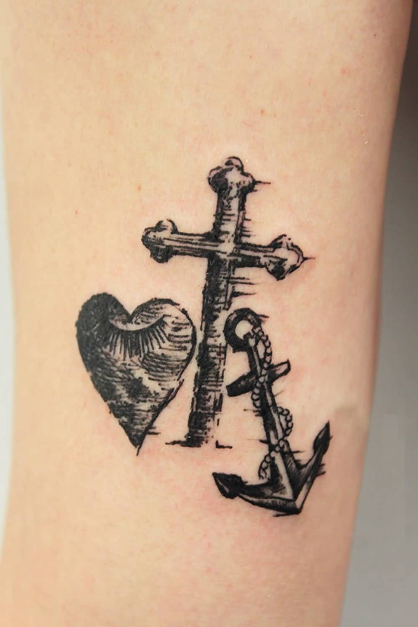 180 Best Faith hope love tattoo ideas in 2023  faith hope love tattoo  jesus tattoo jesus drawings