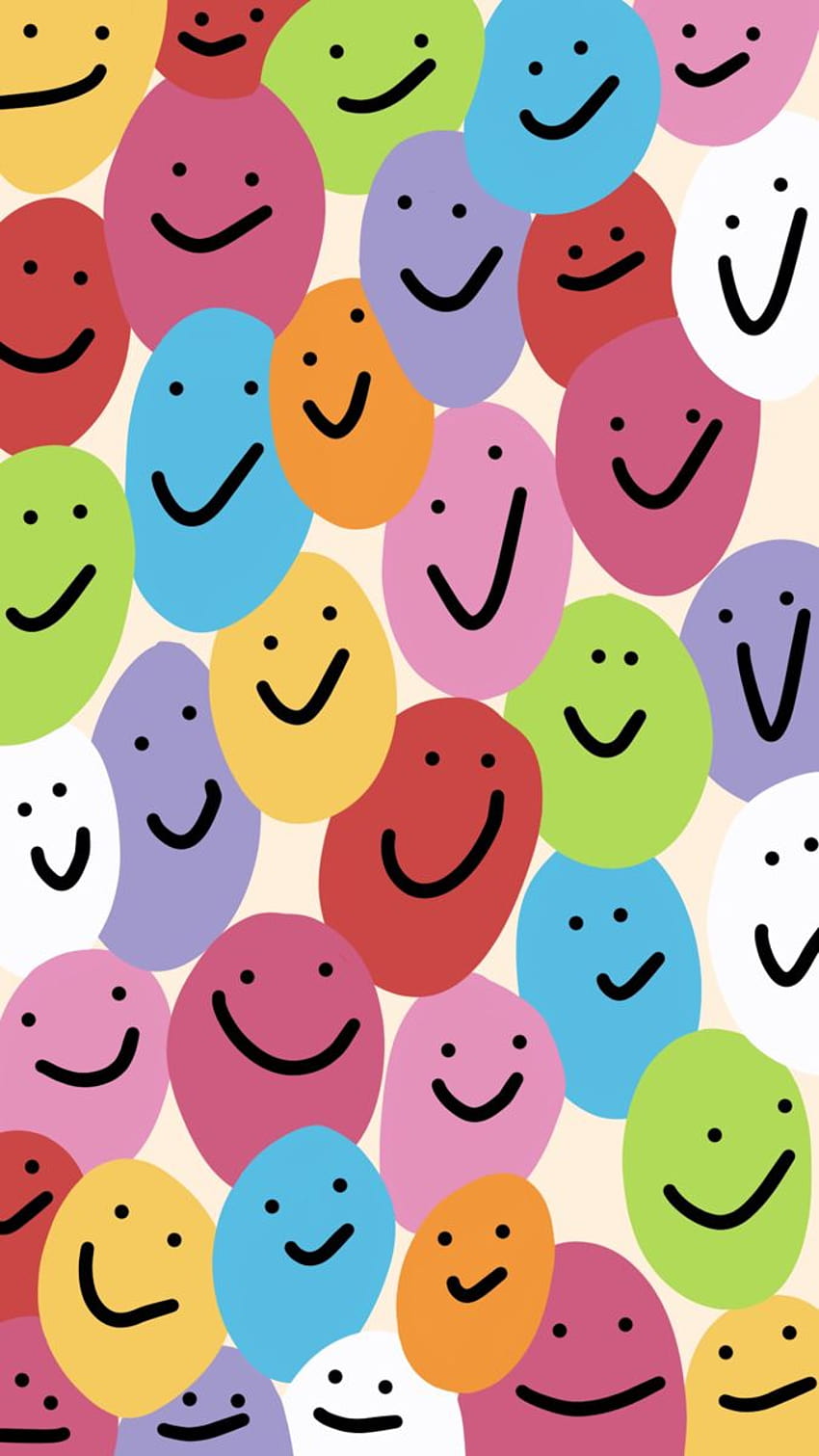 Colorful Smile IPhone Wallpaper  IPhone Wallpapers  iPhone Wallpapers