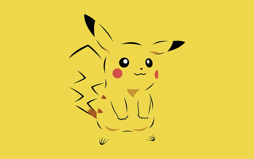 Lindo Pikachu fondo de pantalla