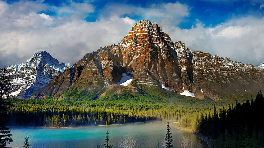 Обои горы 1920х1080 фото природы обои горных пейзажей картинки скачать pegunungan, 1920ch1080 Wallpaper HD