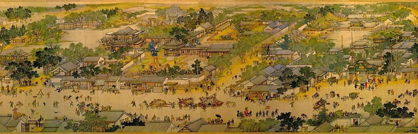 Qing Ming Shang He Tu, qingming festival HD wallpaper