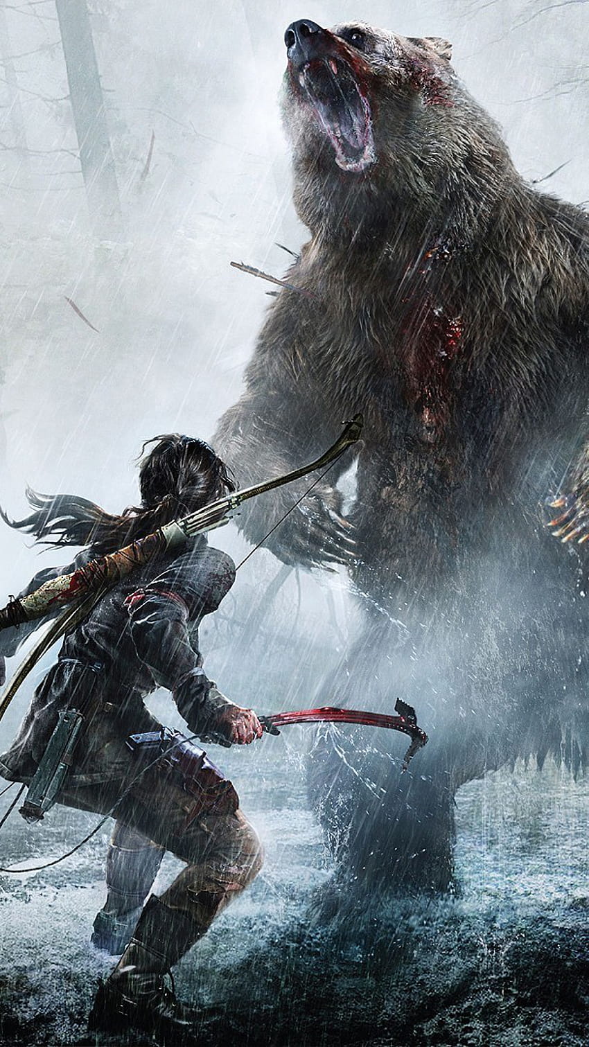 Rise Of The Tomb Raider Android Mobile คือ Android Tomb Raider วอลล์เปเปอร์โทรศัพท์ HD