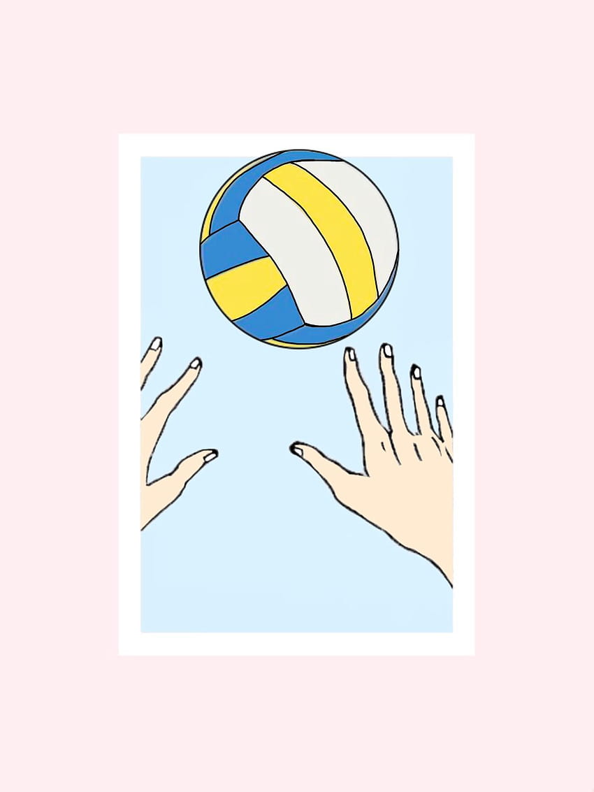 Volleyball Aesthetic, volleyball court anime HD phone wallpaper