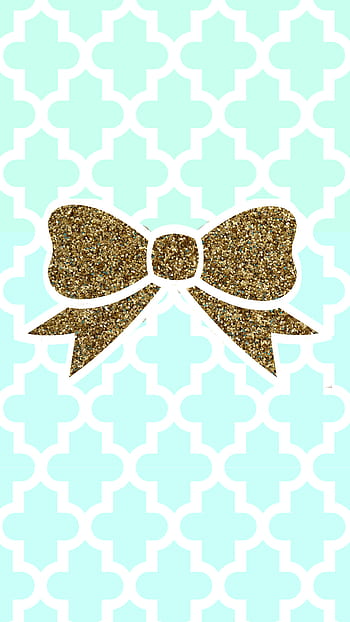 tiffany blue background bow