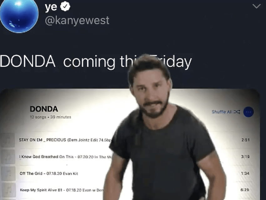 Kanye West DONDA Delay ma wkurzone i upuszczające memy w Internecie – SOHH Tapeta HD