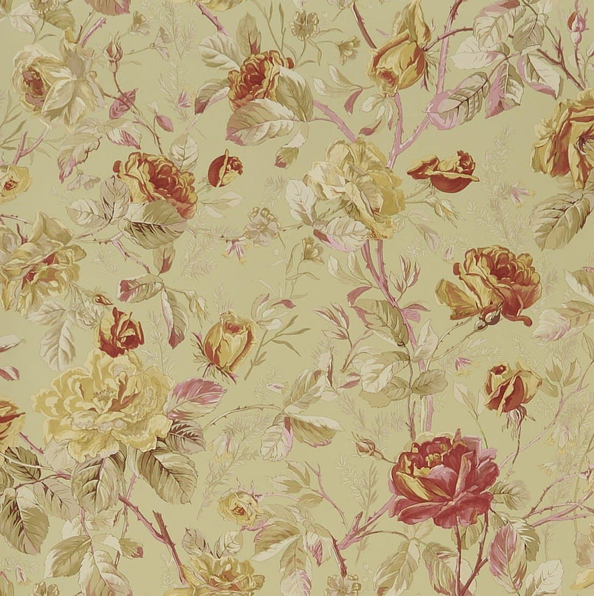 Ralph Lauren Marston Gate Floral Celadon HD phone wallpaper