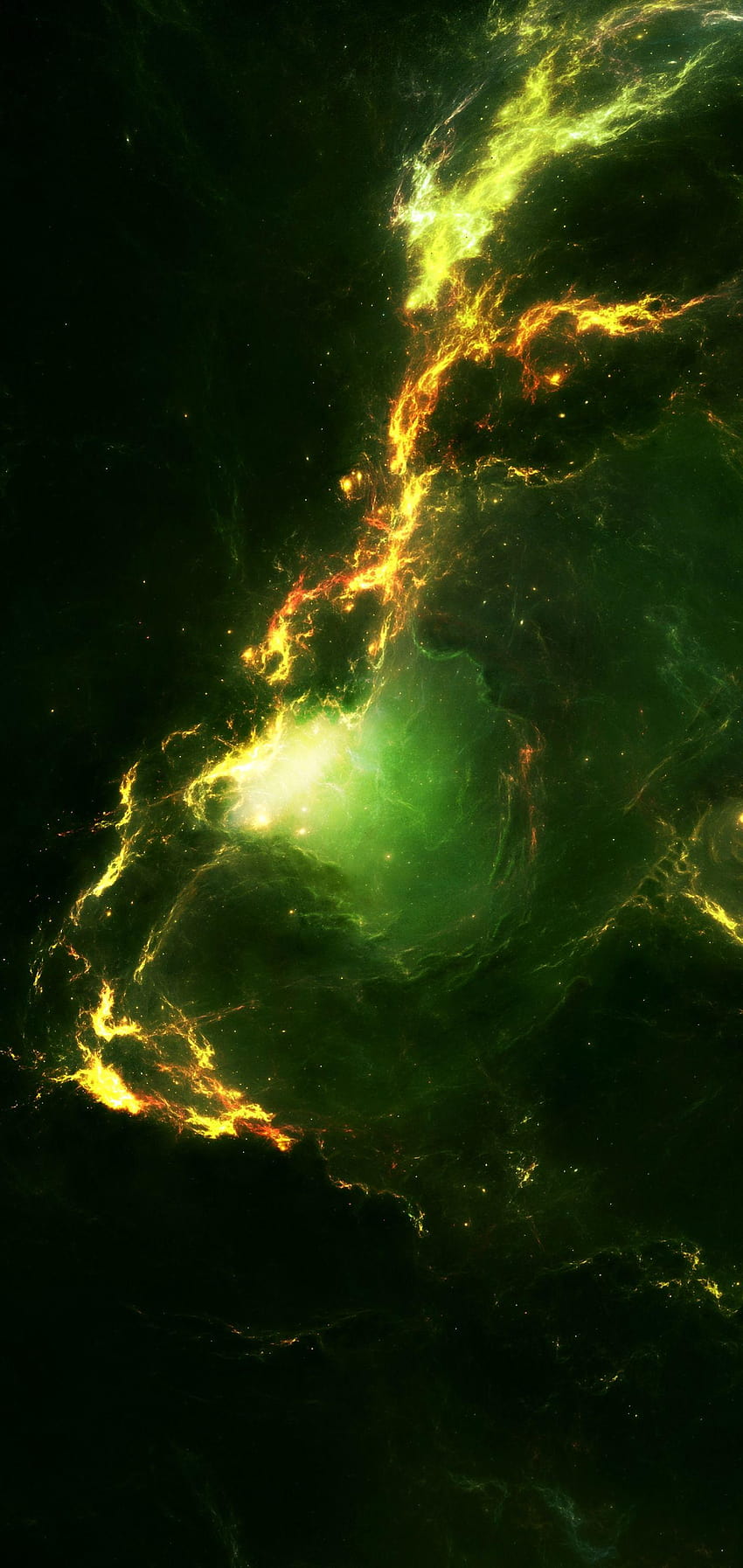 Ruang Nebula Sci Fi, 1440x3040 wallpaper ponsel HD