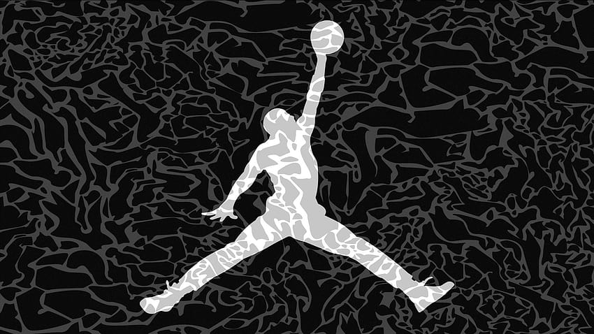 Air Jordan-Logo, Air Jordan-Schuhe HD-Hintergrundbild