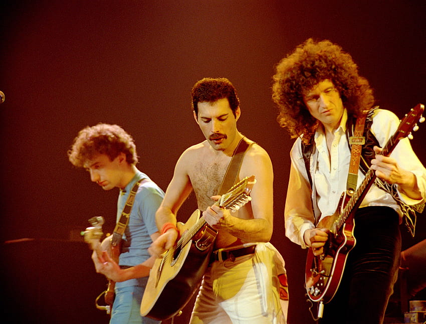Intrattenimento, Freddie Mercury, Chitarrista, John Deacon, Pizzicato, 4096x3112 Sfondo HD