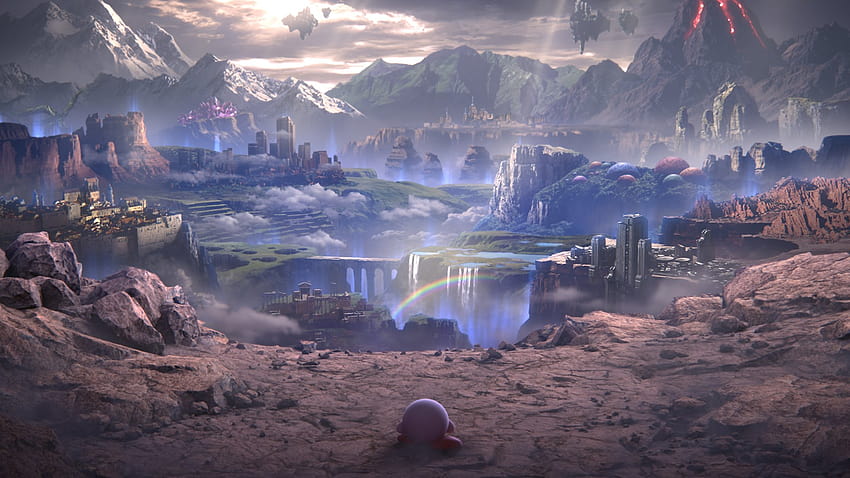 Super Smash Bros. Ultimate: Das wahre Ende der Welt des Lichts HD-Hintergrundbild