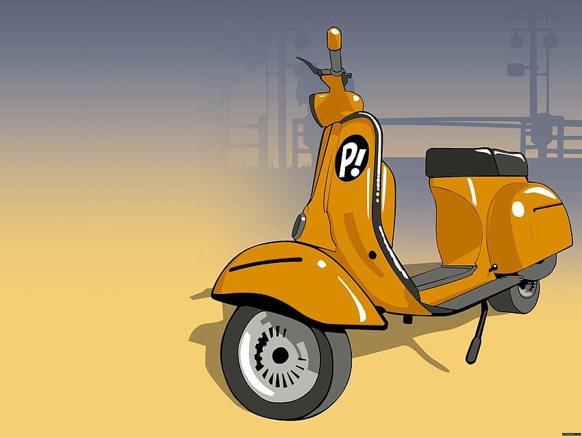 Scooter Group, vespa 3d iphone HD wallpaper