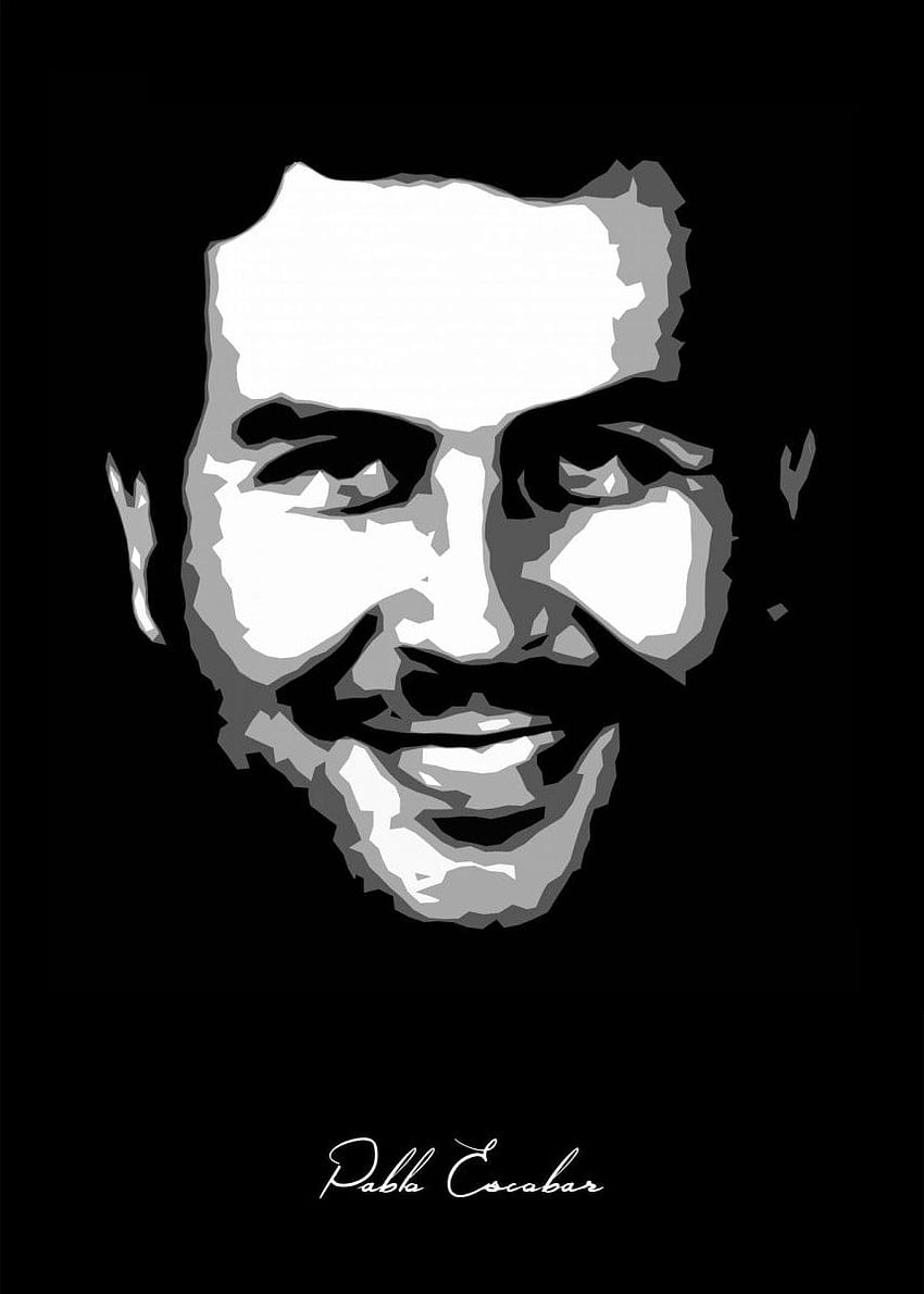 Pablo Escobar by beegeedoubleyou HD phone wallpaper
