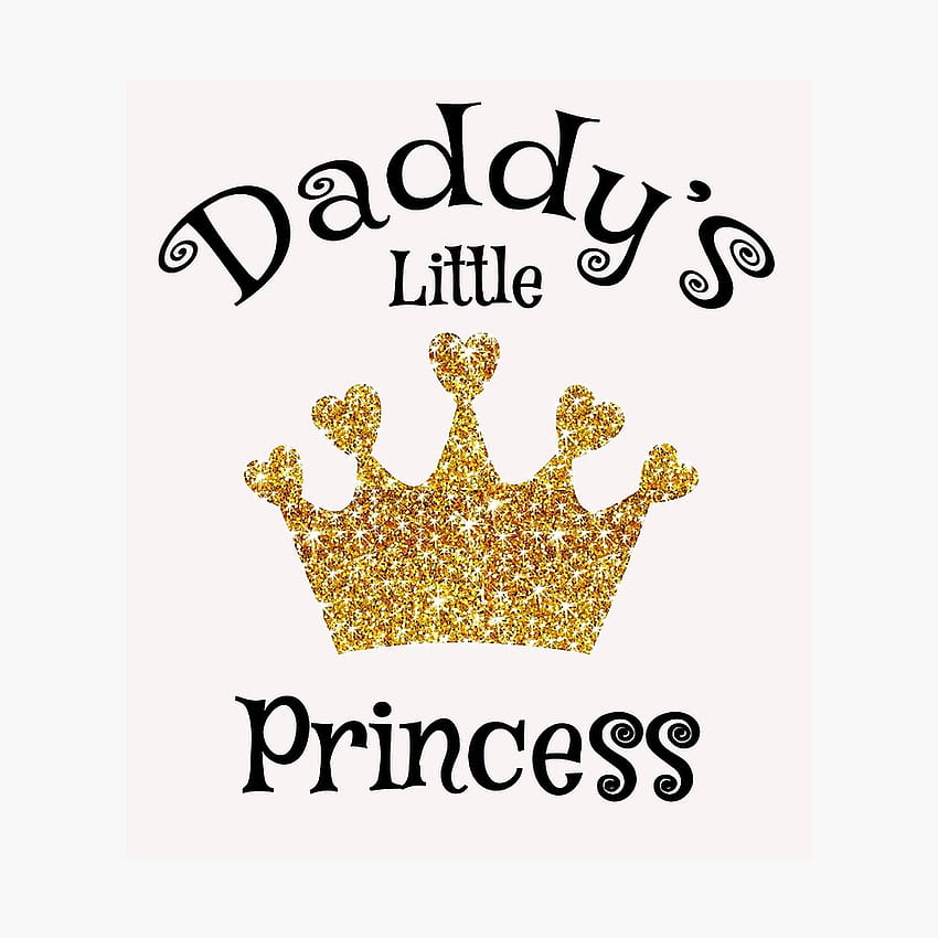 Daddy's little princess pattern, daddys princess HD phone wallpaper
