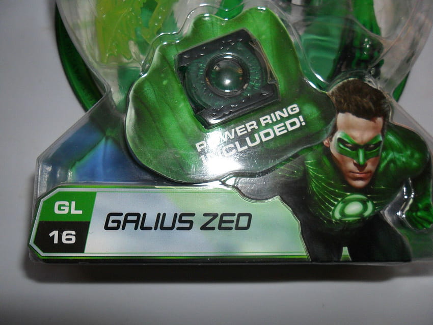 THE GREEN LANTERN GALIUS ZED FIGURE GL 16 + DUAL BLADE CONSTRUCT AND POWER RING for sale HD wallpaper