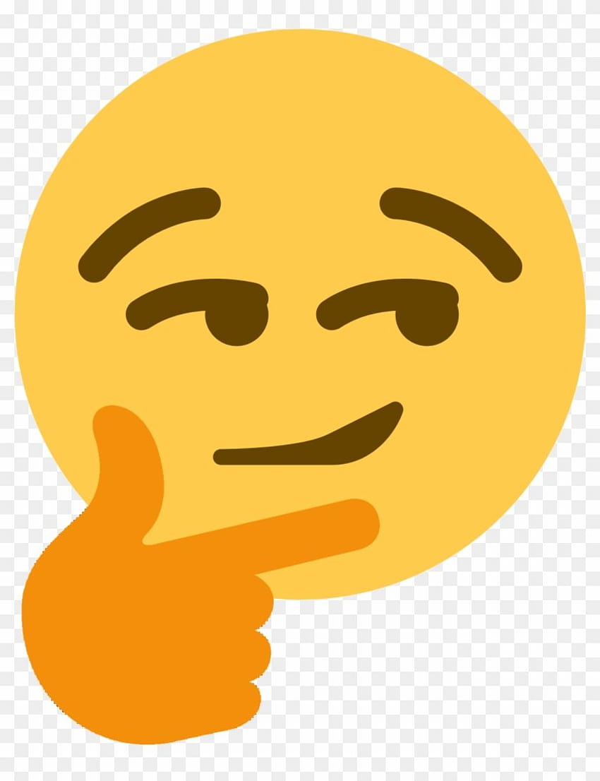 Thinking Emoji Meme Transparent & Thinking Emoji Meme Transparent.png Transparent HD phone wallpaper