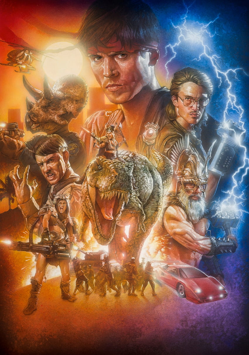 Kung Fury Movie Poster HD phone wallpaper