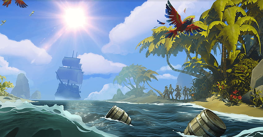 Let's Just Appreciate Sea Of Thieves' Water For A Second HD wallpaper