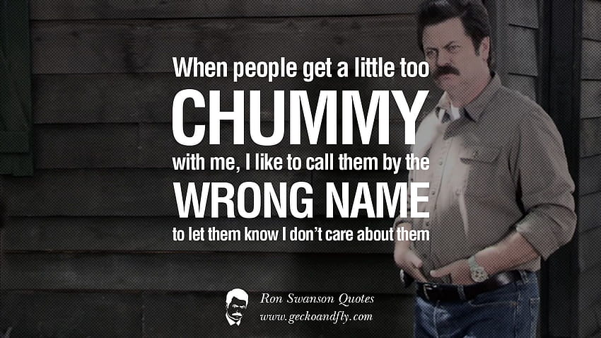 Ron Swanson Government Quotes 602513 HD wallpaper