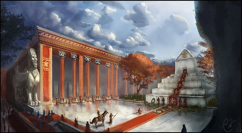 Pasargad, büyük Cyrus HD duvar kağıdı