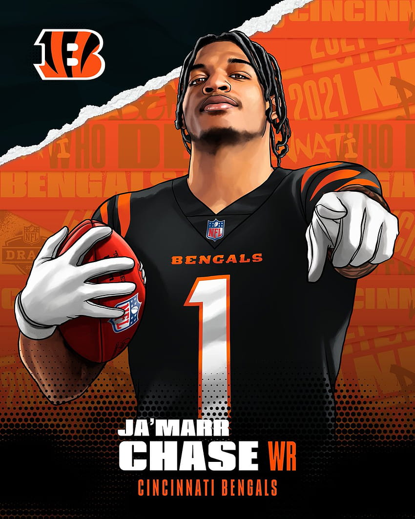 NFL on Twitter:, jamarr chase bengals wallpaper ponsel HD