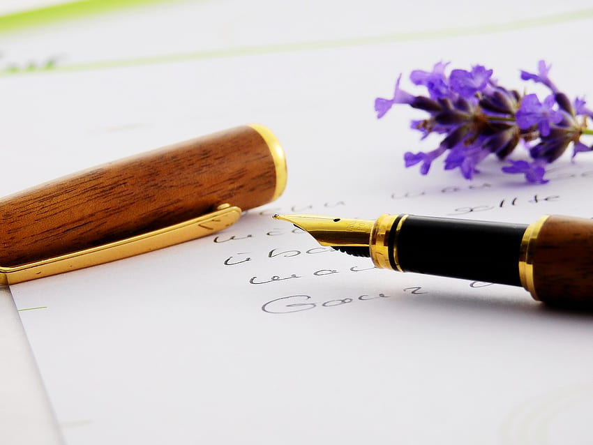 Pen Ink Write, писалка с мастило HD тапет
