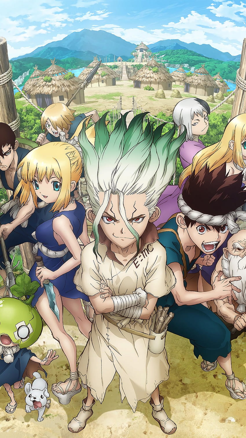 330378 Dr. Stone, Characters, Senku Ishigami, phone , Backgrounds, and, dr stone mobile HD phone wallpaper