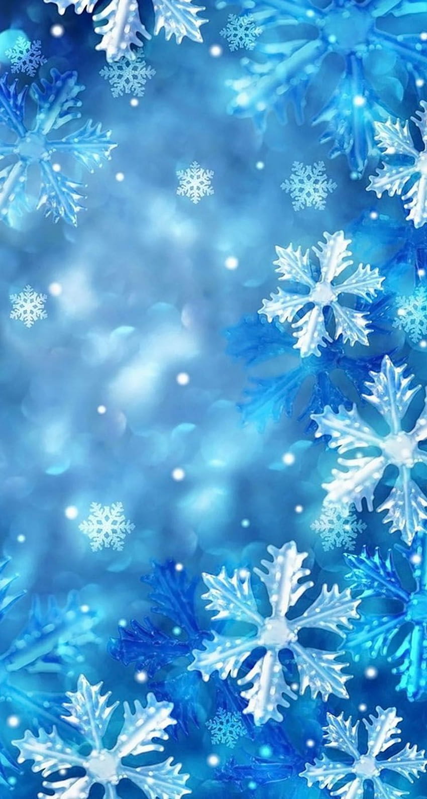 Snowflake on Dog ไอโฟนหน้าหนาวสุดน่ารัก วอลล์เปเปอร์โทรศัพท์ HD