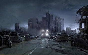Destroyed City Background Images, HD Pictures and Wallpaper For Free  Download | Pngtree