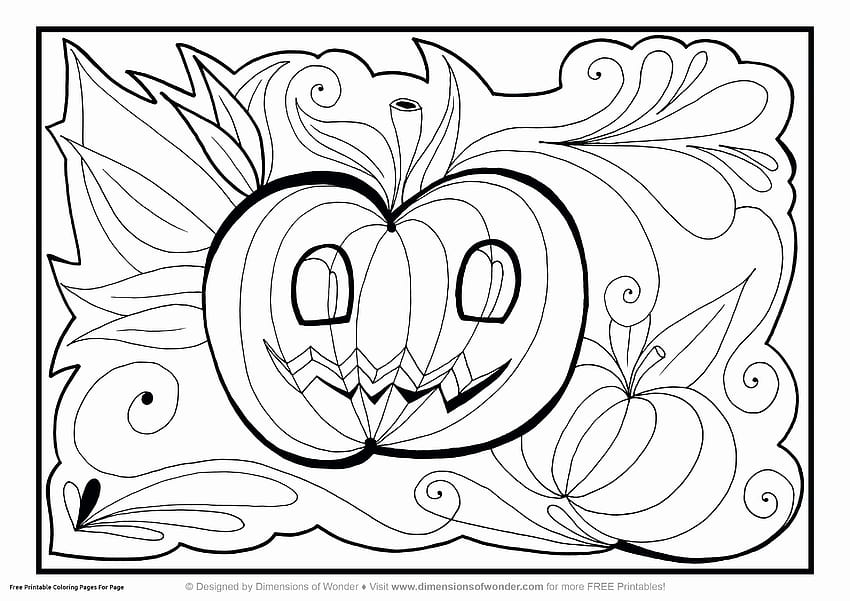 Halloween Design Color Page, halloween coloring pages HD wallpaper