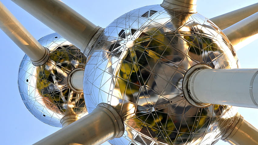 Pomnik Atomium bruxelles Tapeta HD
