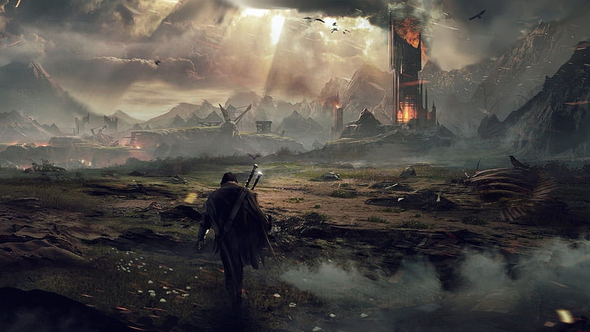 9 Mordor, gaming world HD wallpaper